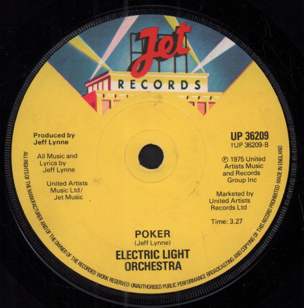 Electric Light Orchestra - Rockaria - 7 Inch