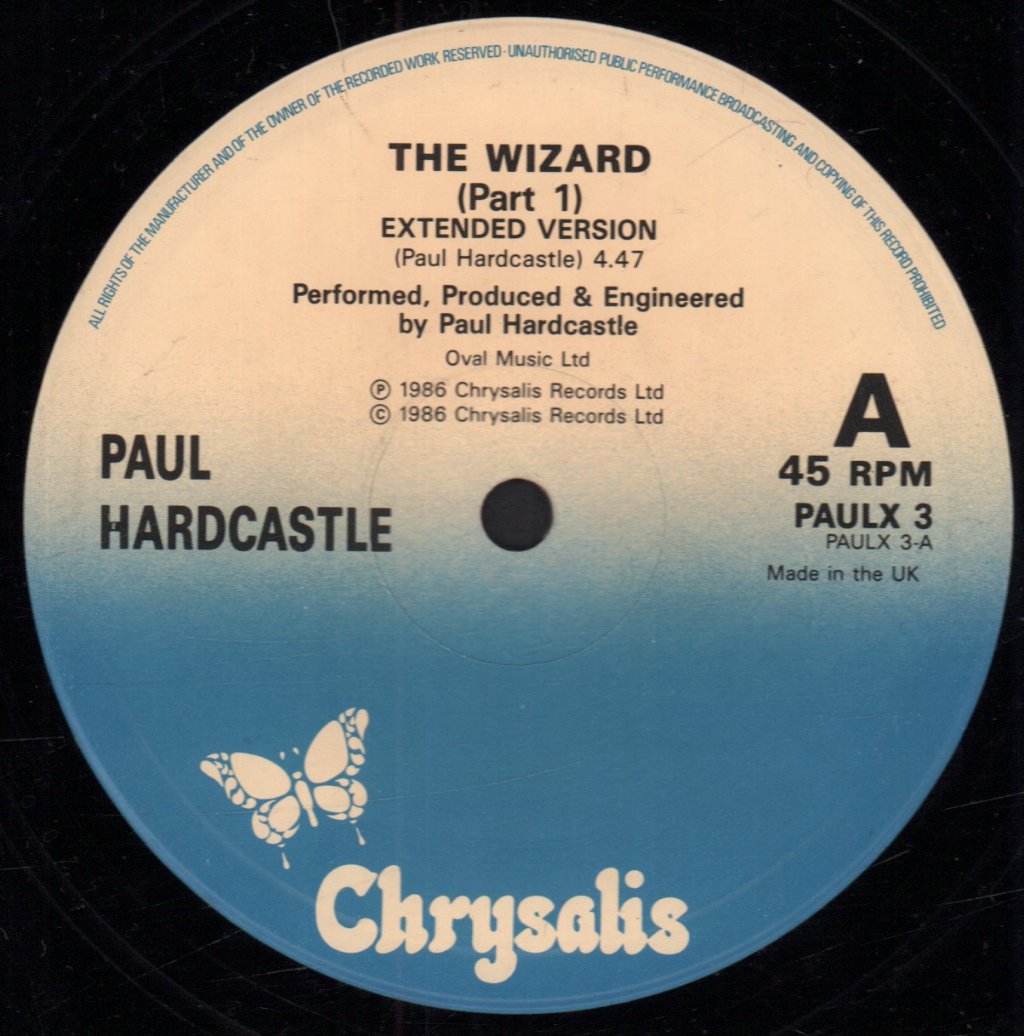 Paul Hardcastle - Wizard - 12 Inch