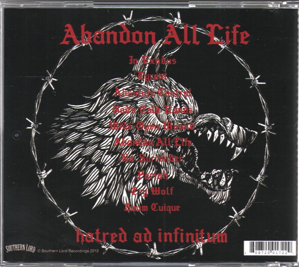 Nails - Abandon All Life - Cd