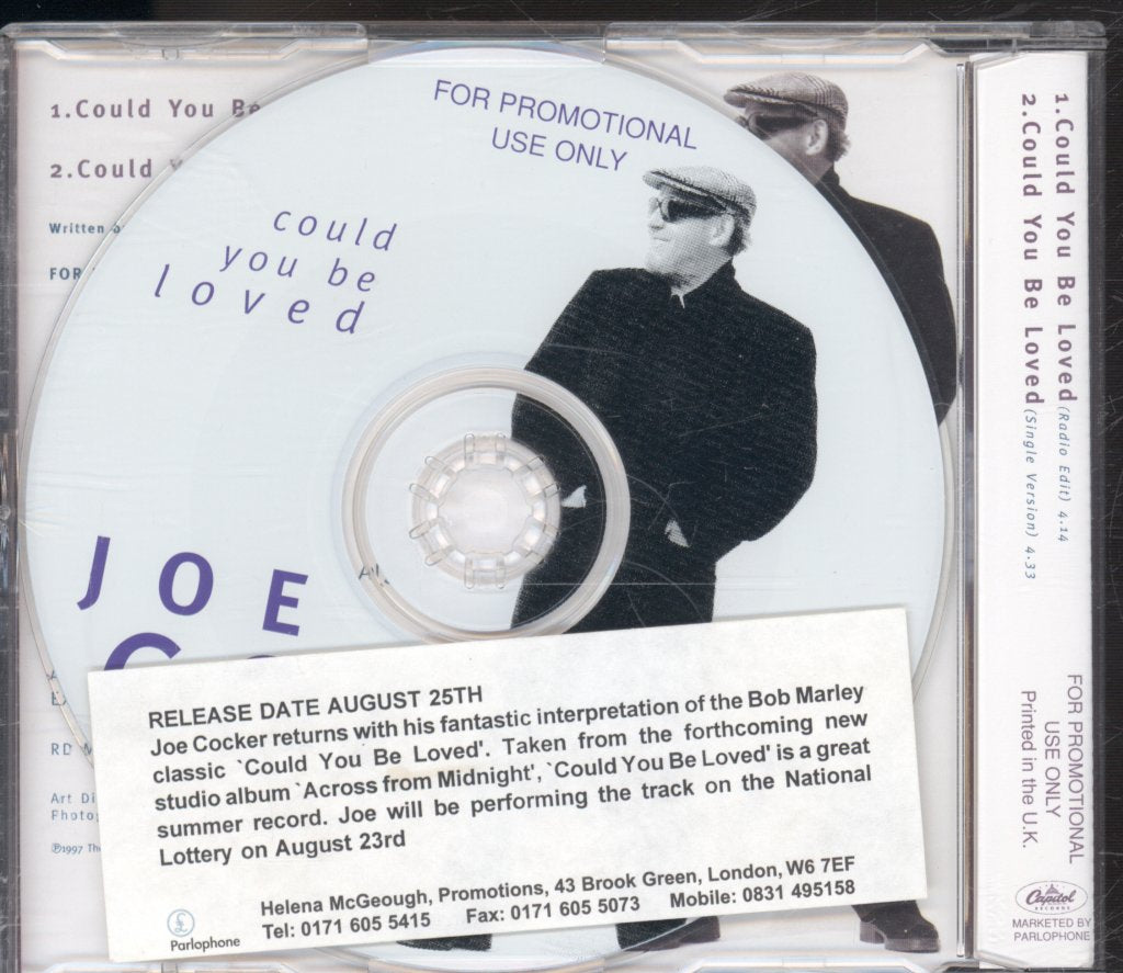 Joe Cocker - Could You Be Loved - Cd