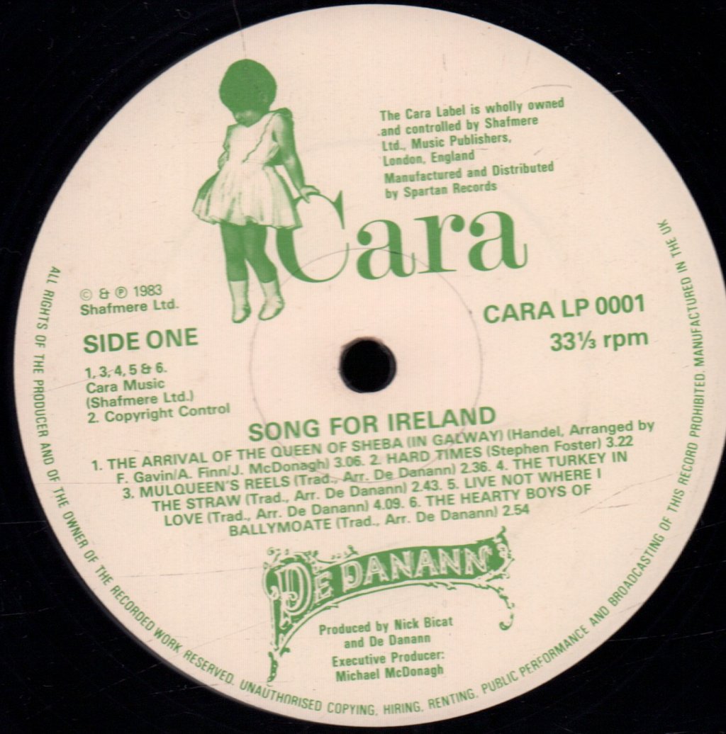 De Danann - Song For Ireland - Lp
