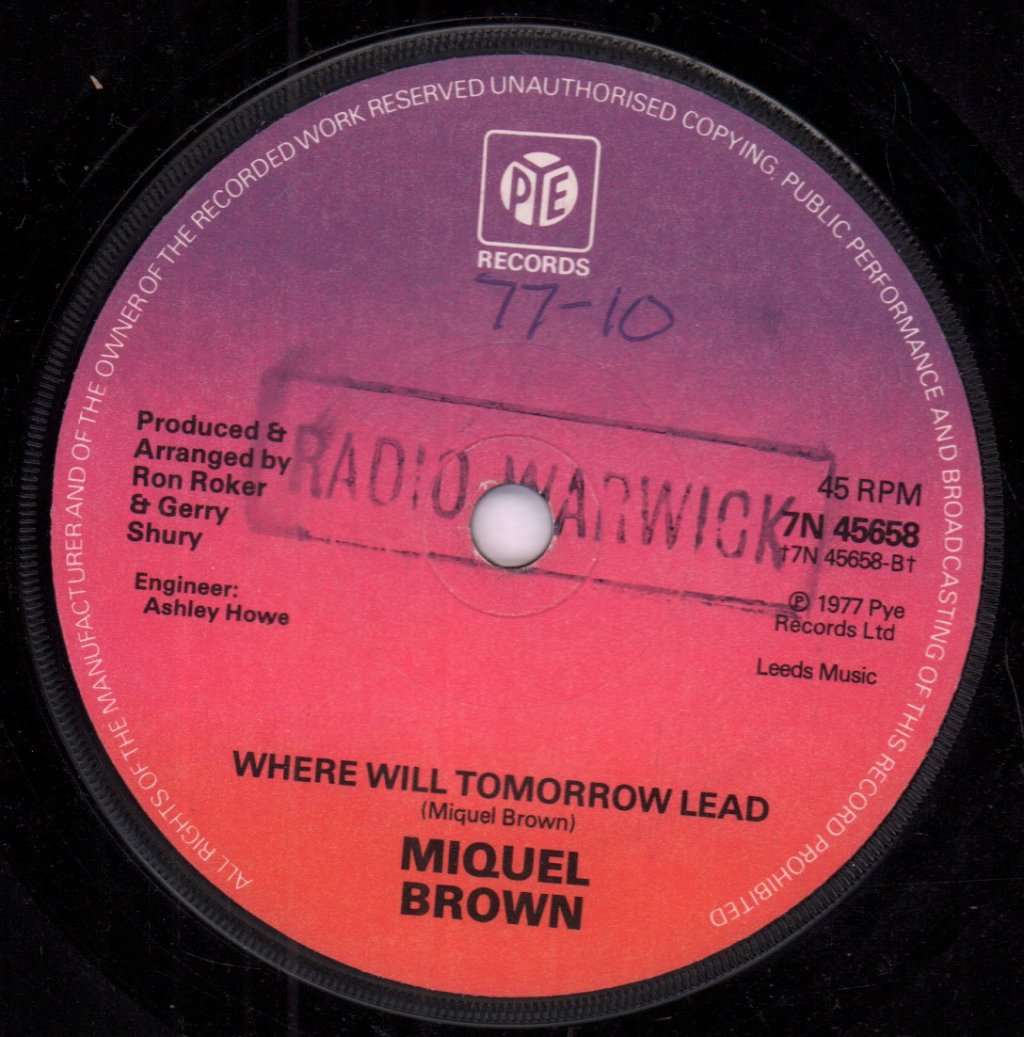 Miquel Brown - First Time Around - 7 Inch