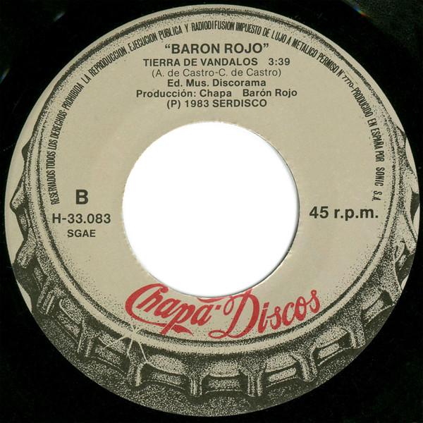 Barón Rojo - Casi Me Mato - 7 Inch