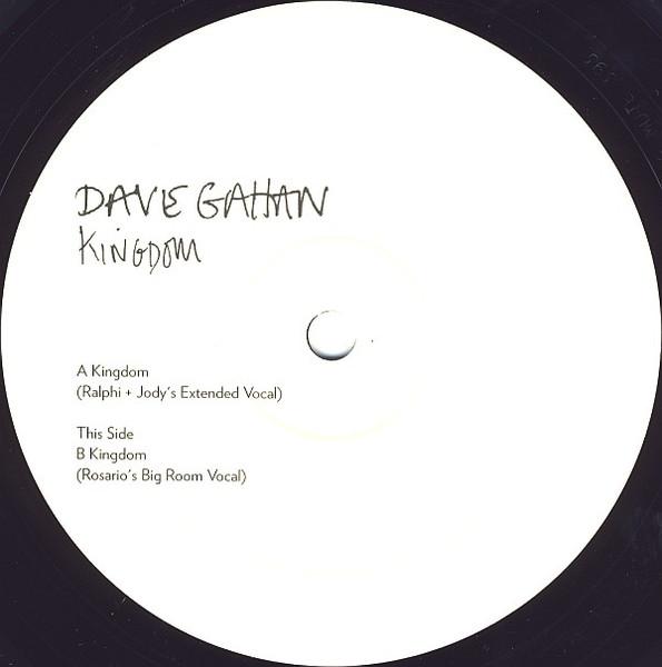 Dave Gahan - Kingdom - 12 Inch