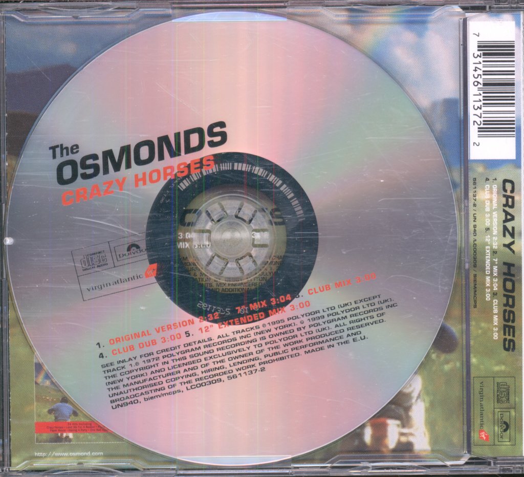 Osmonds - Crazy Horses - Cd