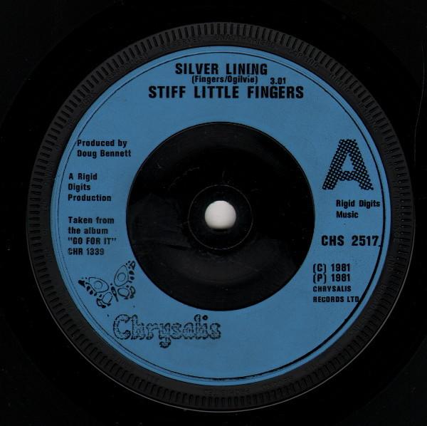 Stiff Little Fingers - Silver Lining - 7 Inch