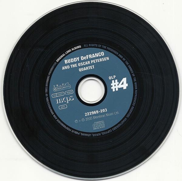Buddy De Franco And The Oscar Peterson Quartet - Buddy De Franco And The Oscar Peterson Quartet - Cd