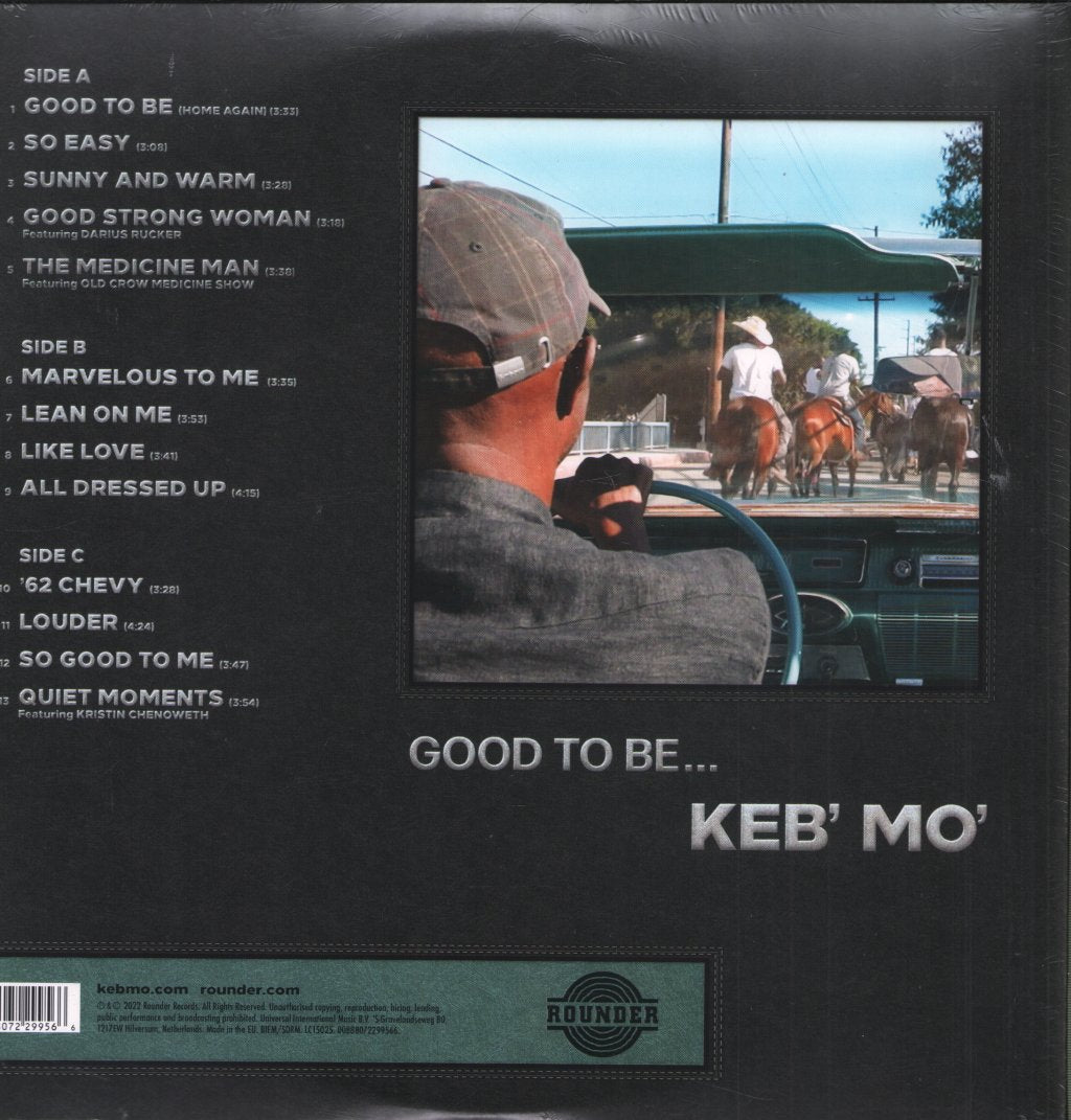 Keb' Mo' - Good To Be... - Lp
