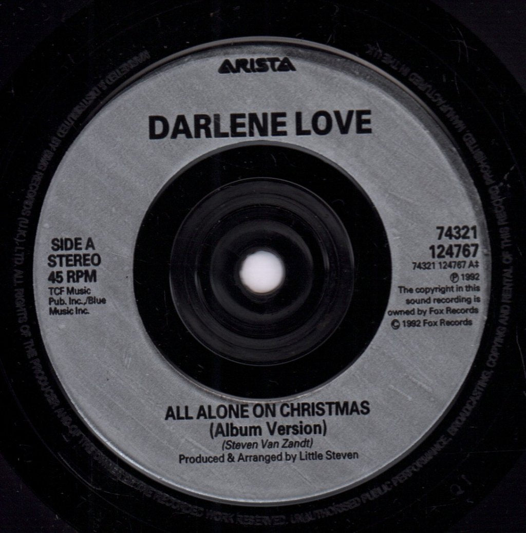 Darlene Love - All Alone On Christmas - 7 Inch