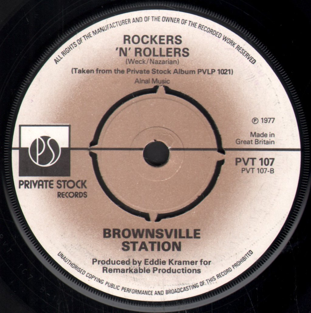 Brownsville Station - Lady - 7 Inch