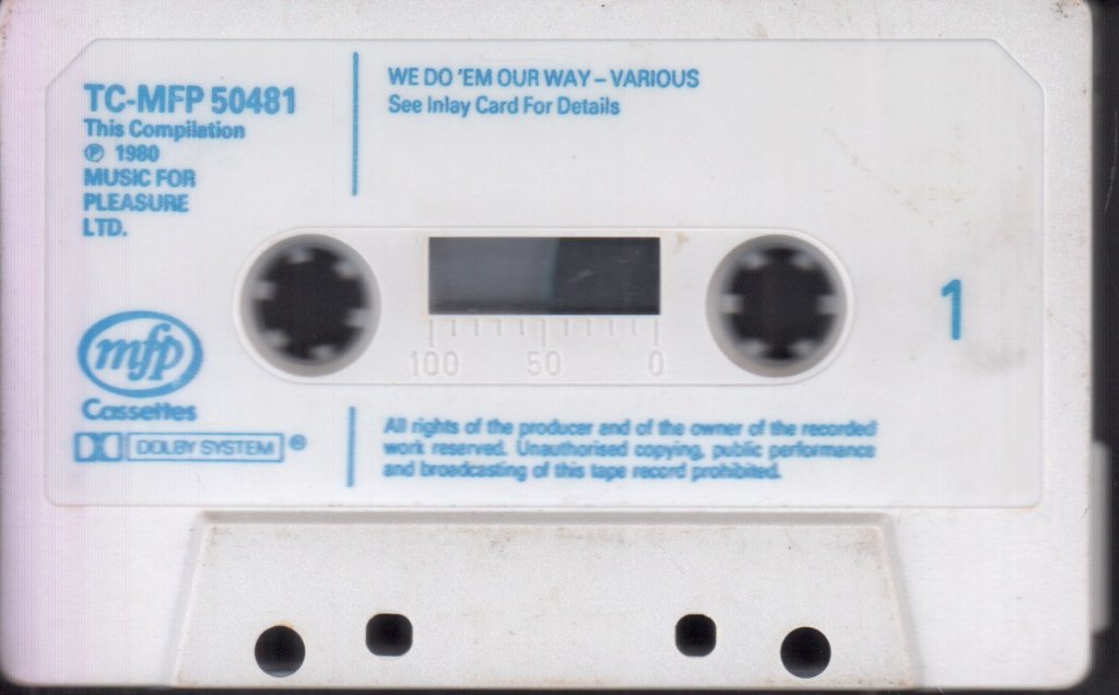 Various Artists - We Do 'Em Our Way - Cassette