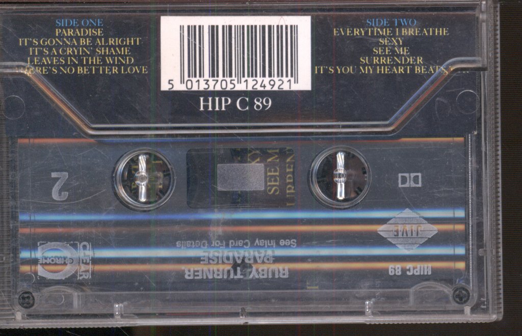 Ruby Turner - Paradise - Cassette