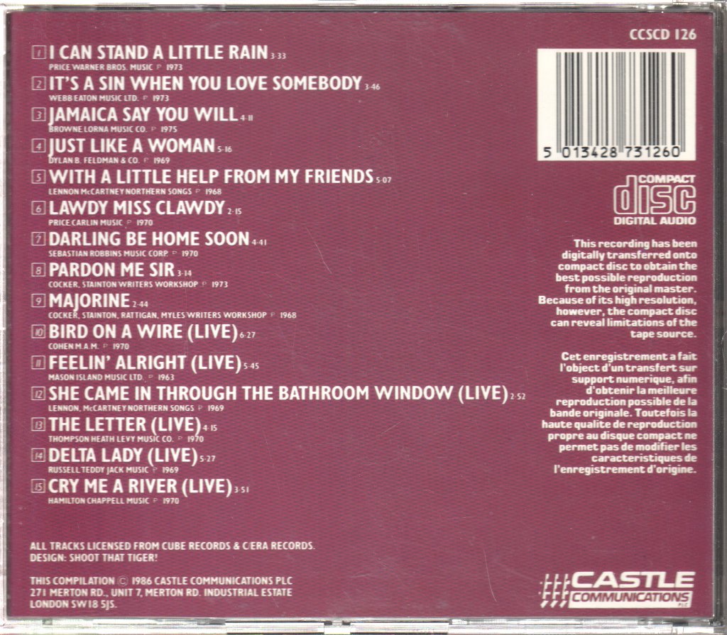 Joe Cocker - Collection - Cd