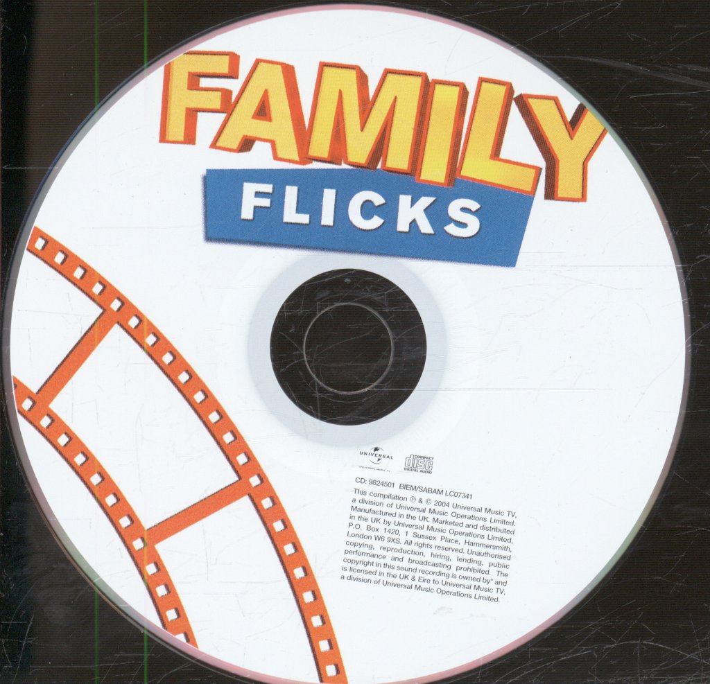 Various Artists - Family Flicks - Cd