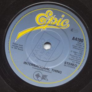 Quick - International Thing - 7 Inch