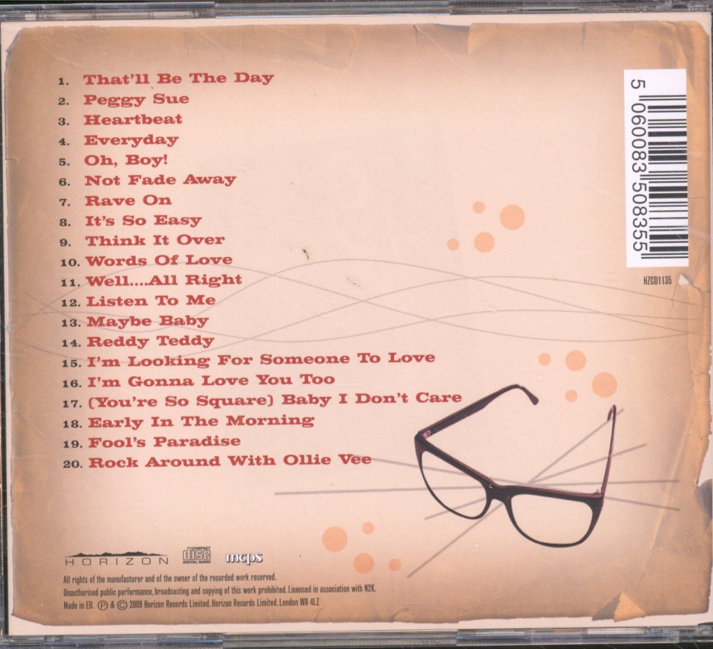 Buddy Holly - Greatest Hits - Cd