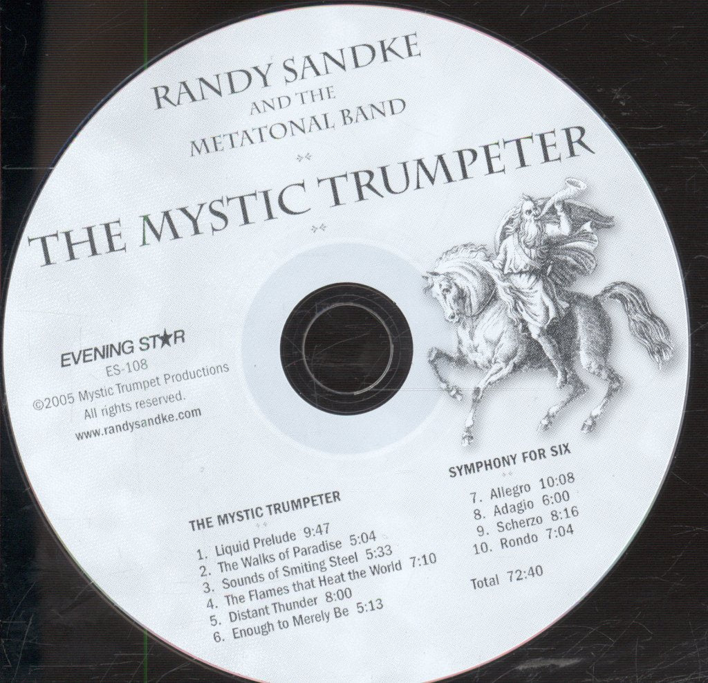 Randy Sandke And The Metatonal Big Band - Mystic Trumpeter - Cd
