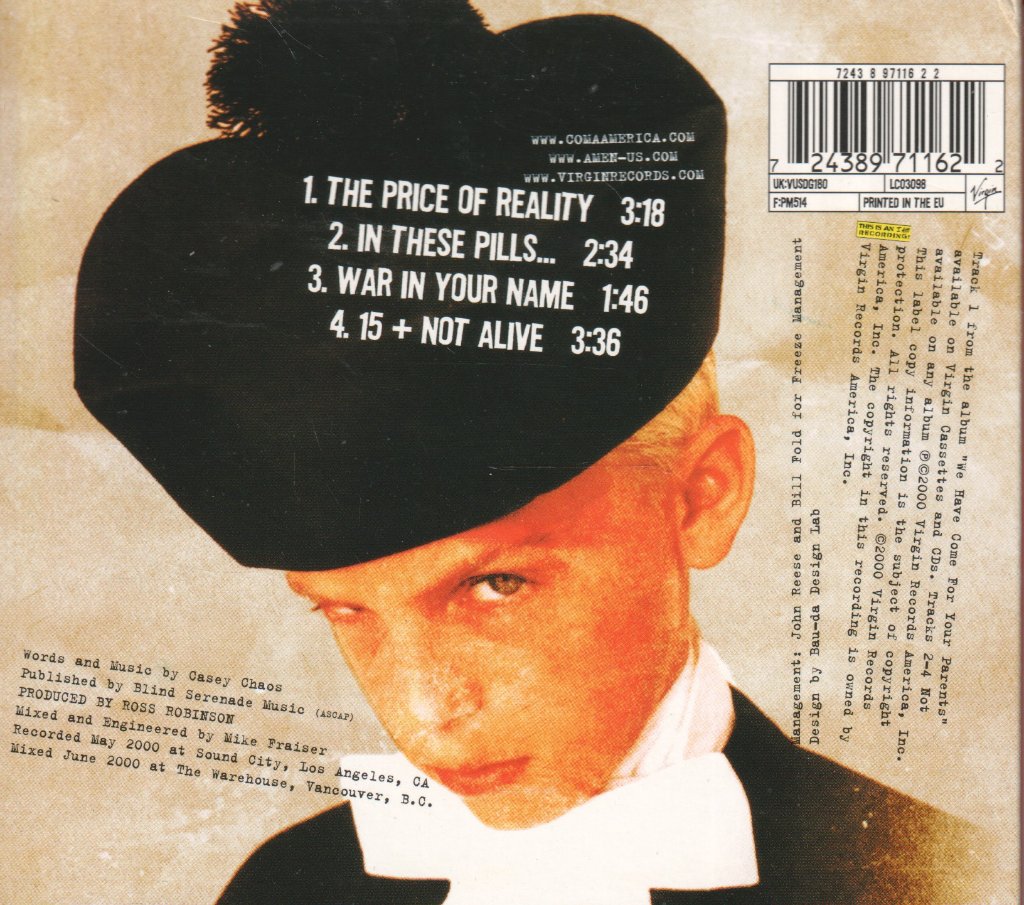 Amen - Price Of Reality - Cd