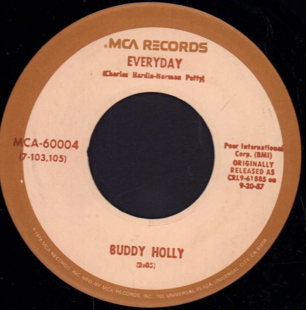 Buddy Holly - Peggy Sue / Everyday - 7 Inch