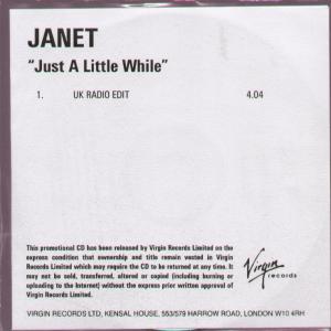 Janet Jackson - Just A Little While - Cdr
