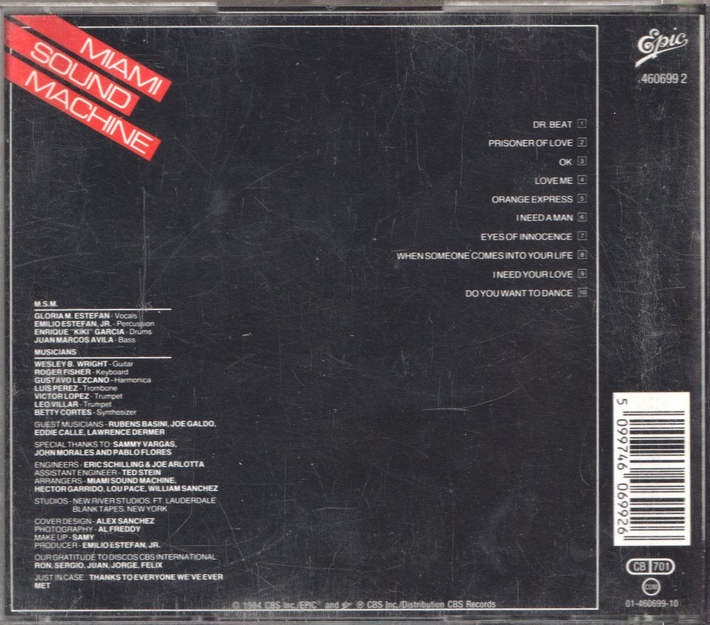 Miami Sound Machine - Eyes Of Innocence - Cd