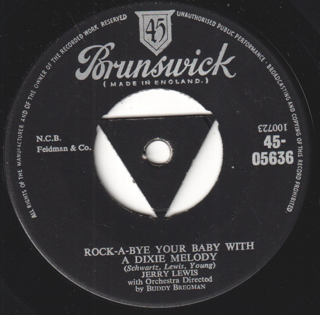 Jerry Lewis - Come Rain Or Come Shine - 7 Inch