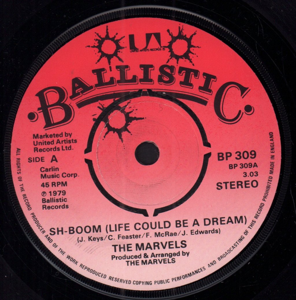 Marvels - Sh Boom - 7 Inch