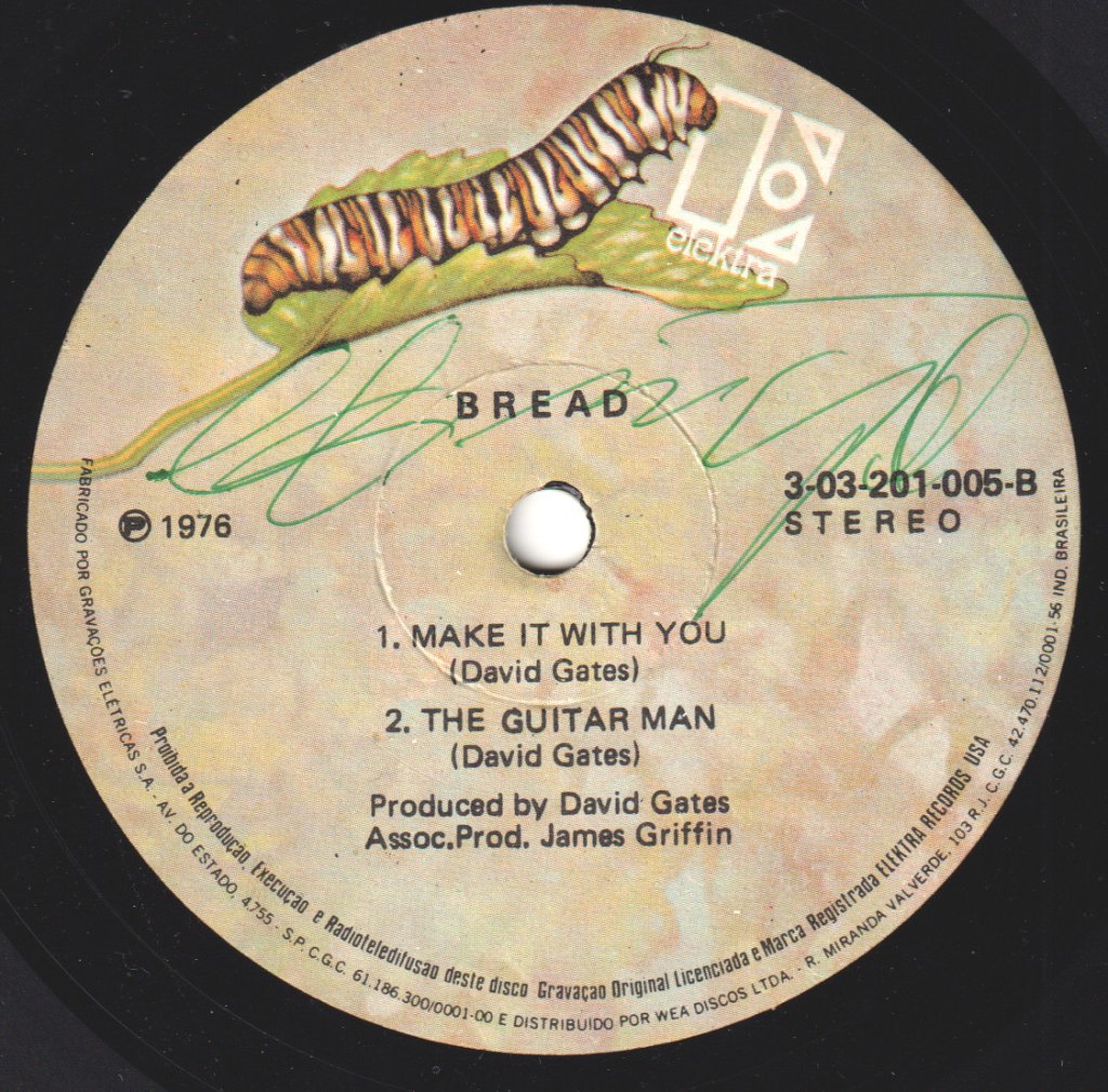 Bread - If / Everything I Own / Make It With You / The Guitar Man - 7 Inch