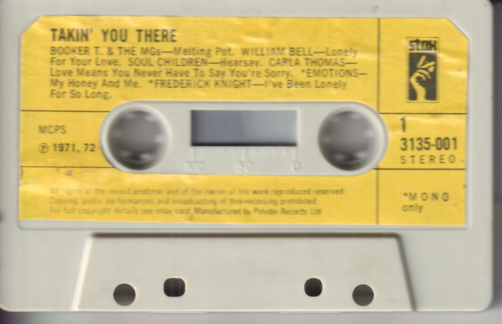 Various Artists - Takin' You There - Cassette