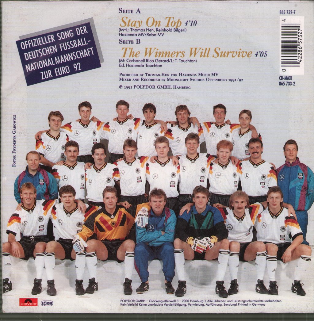 Winners (football) - Stay On Top - 7 Inch
