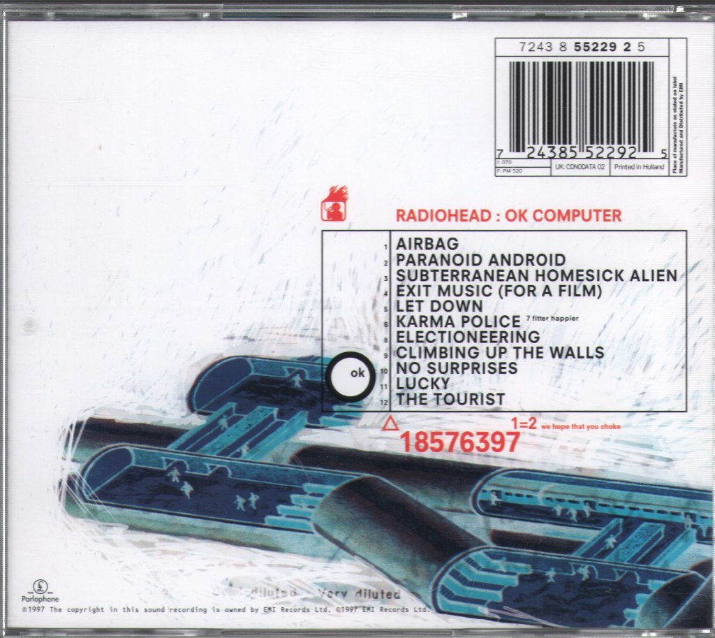 Radiohead - Ok Computer - Cd