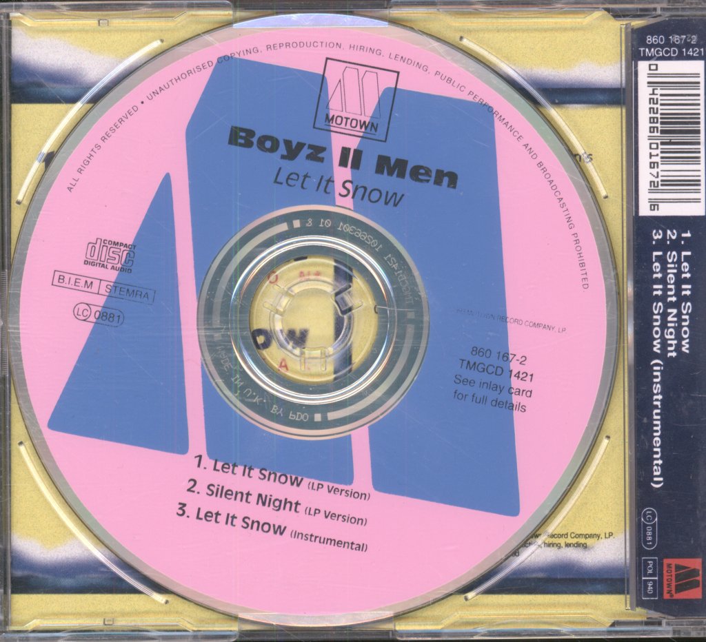 Boyz II Men - Let It Snow - Cd