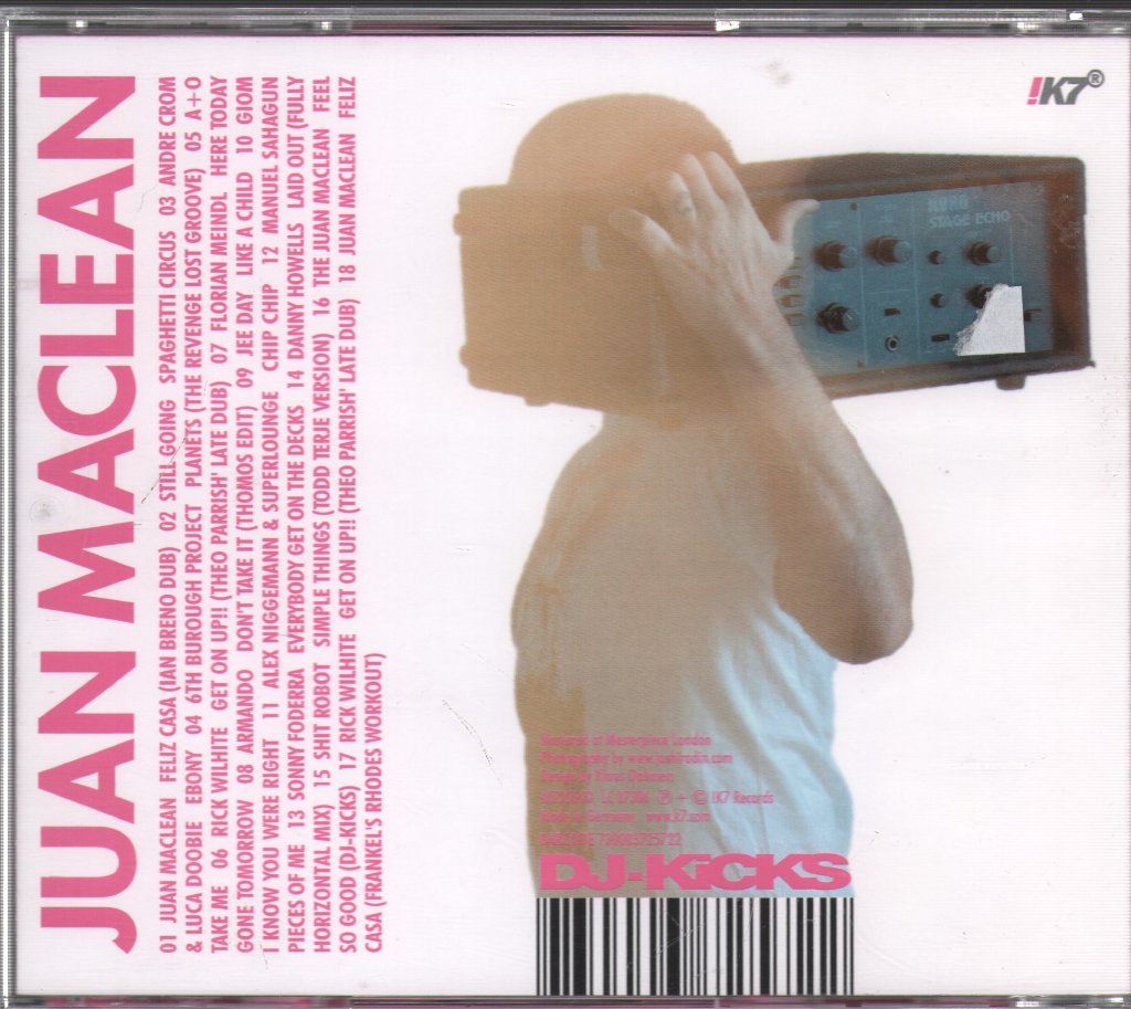 Juan Maclean - DJ-Kicks - Cd