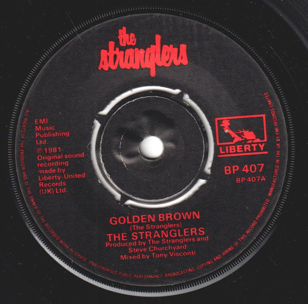 Stranglers - Golden Brown - 7 Inch