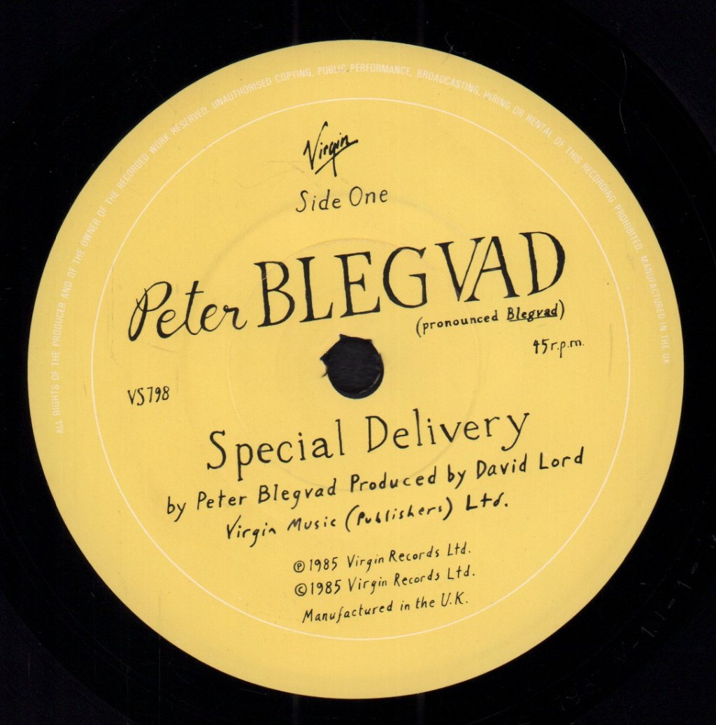 Peter Blegvad - Special Delivery - 7 Inch