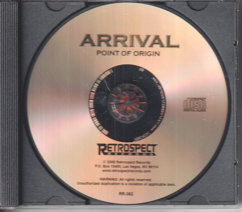 arrival (aor group) - Point Of Origin - Cd