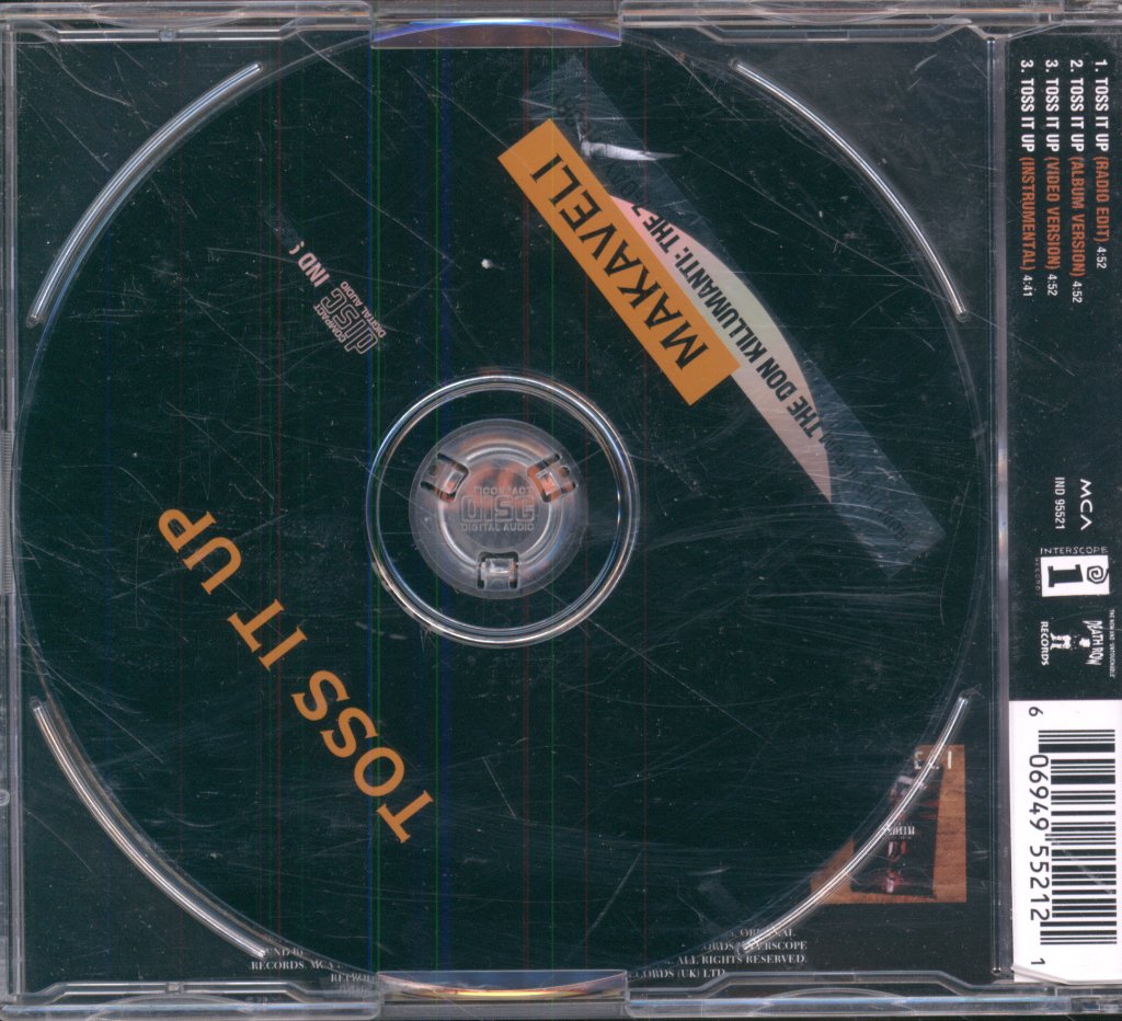 Makaveli - Toss It Up - Cd