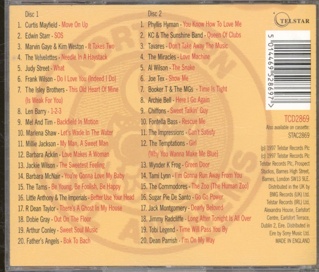 Various - Soul Survivors (40 Northern Soul Anthems) - Double Cd