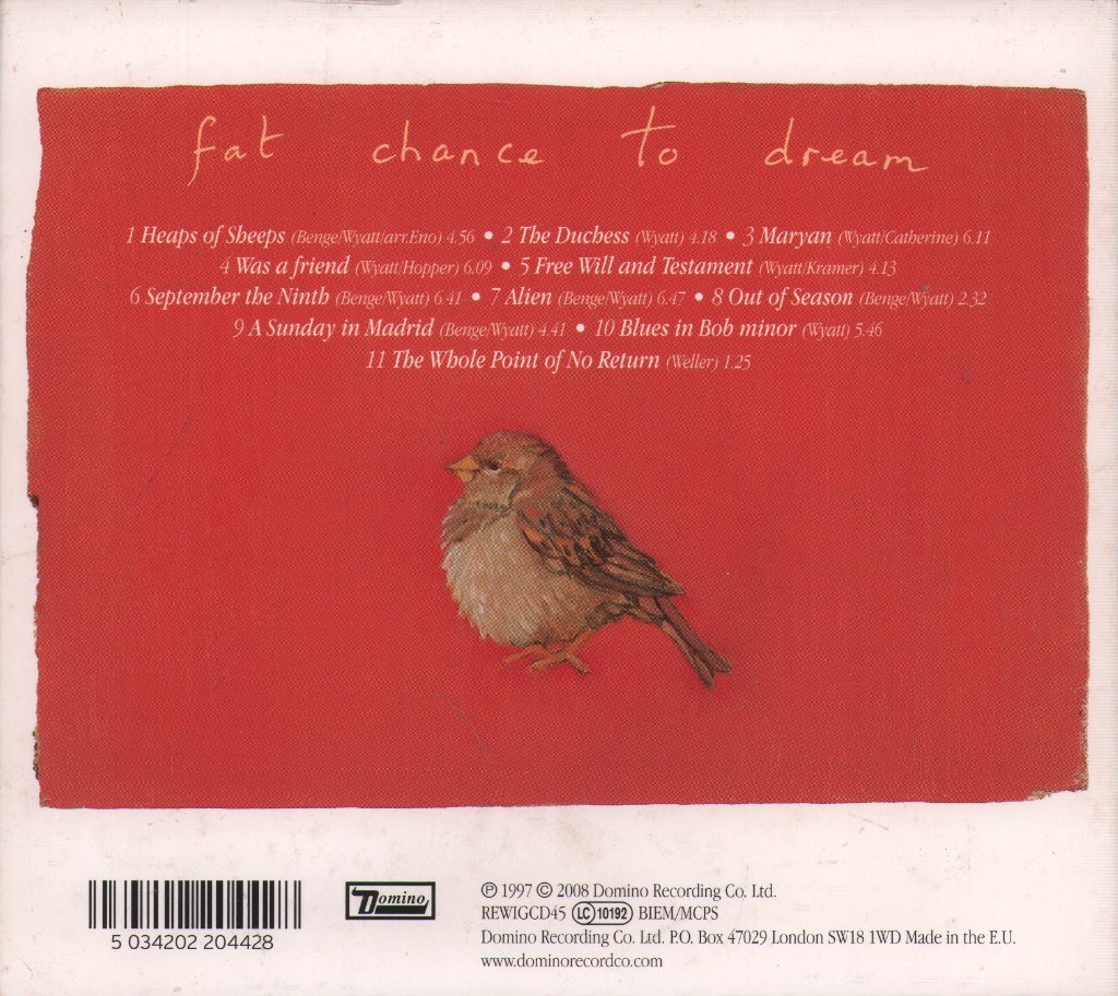 Robert Wyatt - Shleep - Cd