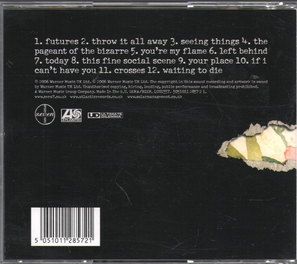 Zero 7 - Garden - Cd
