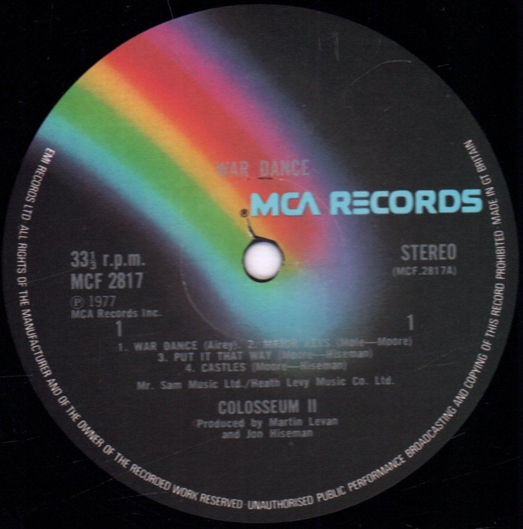 Colosseum 2 - Wardance - Lp