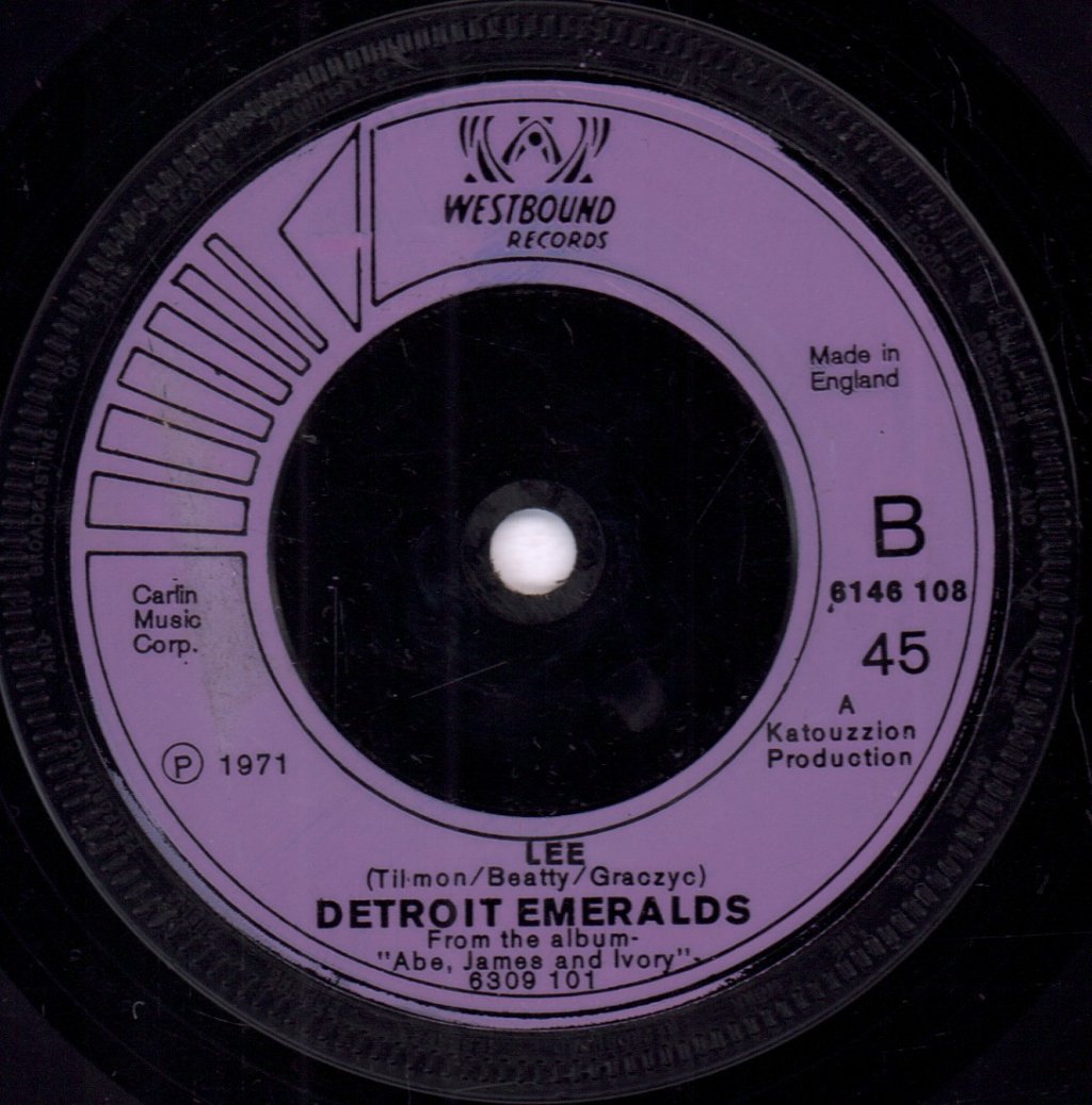 Detroit Emeralds - You're Getting A Little Too Smart - 7 Inch