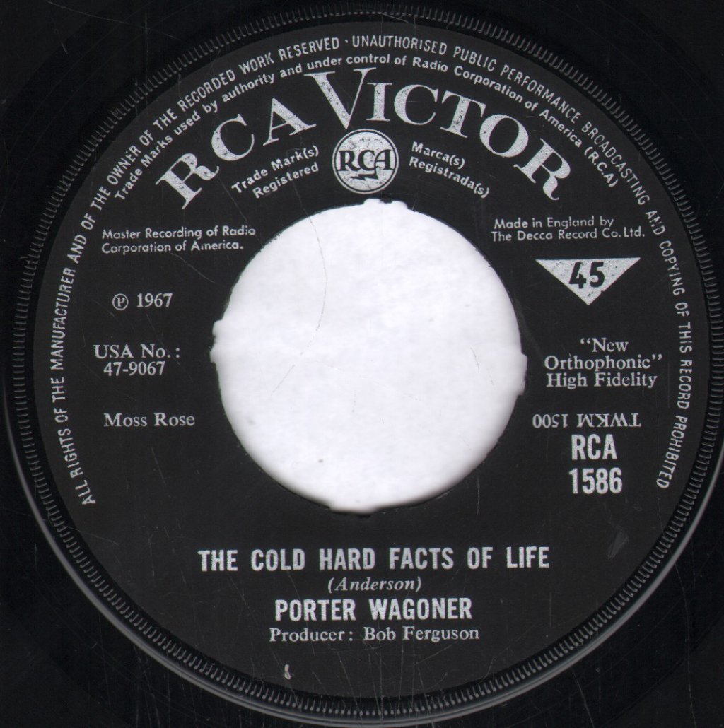 Porter Wagoner - You Can't Make A Heel Toe The Mark - 7 Inch