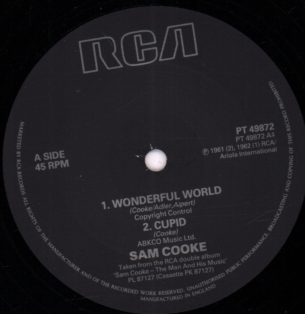 Sam Cooke - Wonderful World - 12 Inch