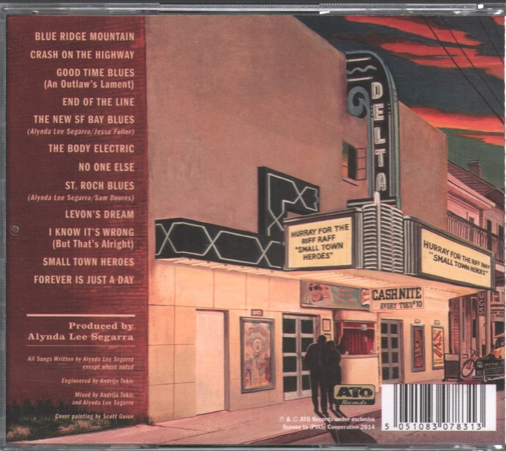 Hurray For The Riff Raff - Small Town Heroes - Cd