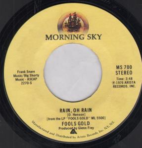 Fools Gold (70'S) - Rain Oh Rain - 7 Inch