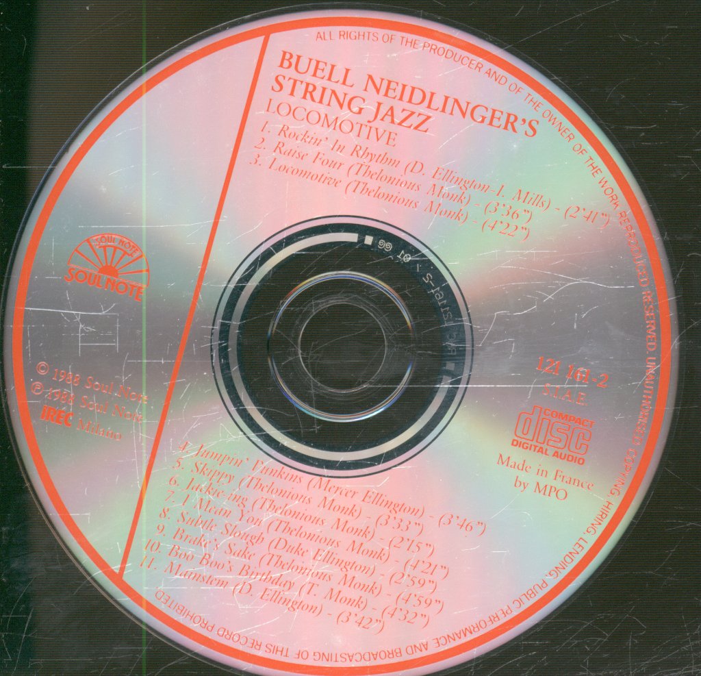 Buell Neidlinger's String Jazz - Locomotive - Cd