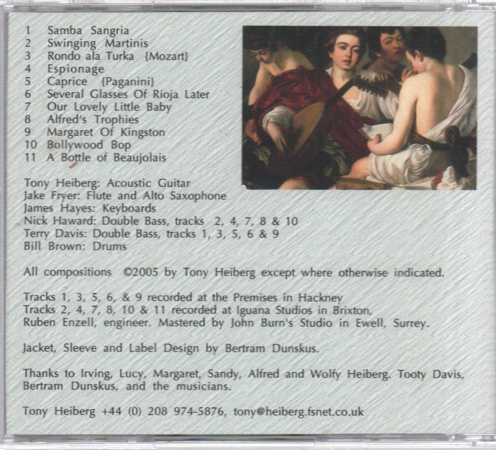 Tony Heiberg Quintet - In Vino Veritas - Cdr