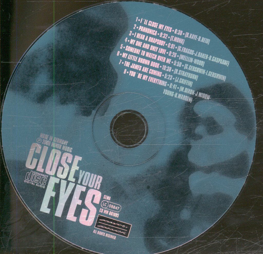 Horace Parlan - Close Your Eyes - Cd