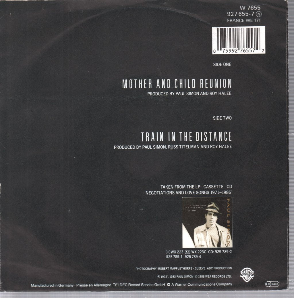 Paul Simon - Mother And Child Reunion - 7 Inch